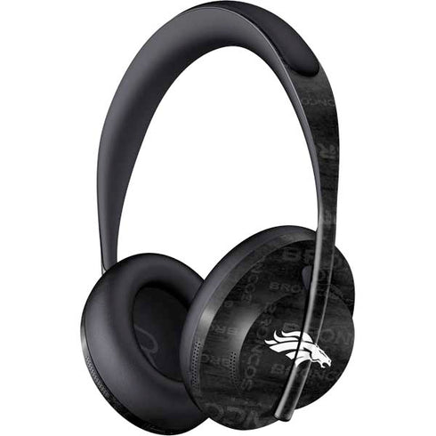 NFL Denver Broncos Black & White Bose Noise Cancelling Headphones 700 Skin
