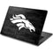 NFL Denver Broncos Black & White Dell Chromebook Skin