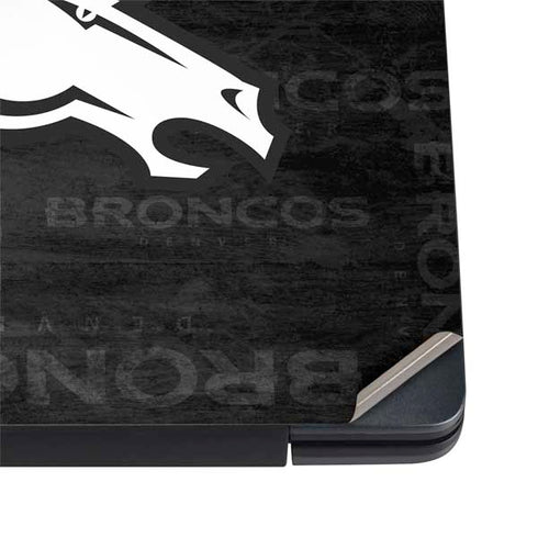 NFL Denver Broncos Black & White Dell Vostro Skin