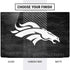 NFL Denver Broncos Black & White Dell Vostro Skin
