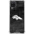 NFL Denver Broncos Black & White Galaxy A12 Clear Case