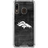 NFL Denver Broncos Black & White Galaxy A30 Clear Case
