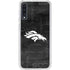 NFL Denver Broncos Black & White Galaxy A50 Clear Case