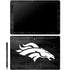 NFL Denver Broncos Black & White Galaxy Book 12in Skin