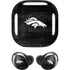NFL Denver Broncos Black & White Galaxy Buds Pro Skin