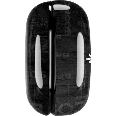 NFL Denver Broncos Black & White Galaxy Buds Pro Skin