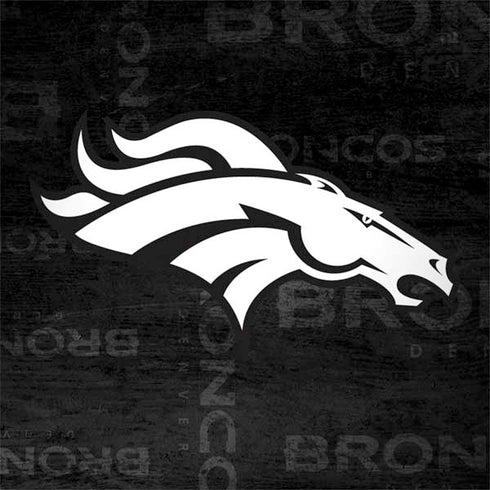 NFL Denver Broncos Black & White Galaxy Note 8 Skin