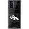 NFL Denver Broncos Black & White Galaxy Note20 5G Clear Case