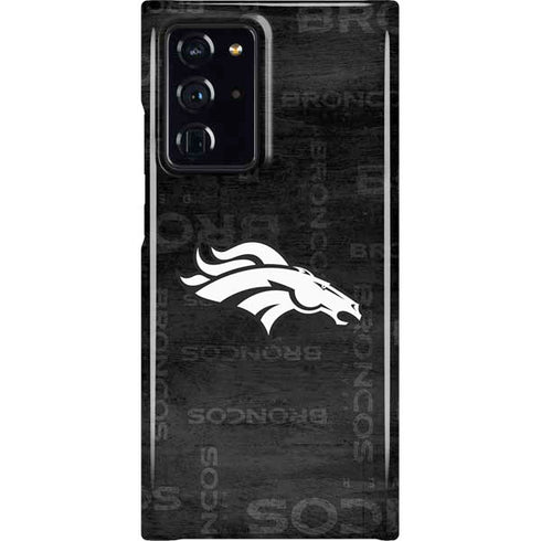 NFL Denver Broncos Black & White Galaxy Note20 Ultra 5G Lite Case