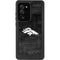 NFL Denver Broncos Black & White Galaxy Note20 Ultra 5G Waterproof Case