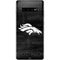 NFL Denver Broncos Black & White Galaxy S10 Plus Skin