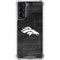 NFL Denver Broncos Black & White Galaxy S21 5G Clear Case