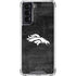 NFL Denver Broncos Black & White Galaxy S21 5G Clear Case