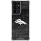 NFL Denver Broncos Black & White Galaxy S21 Ultra 5G Clear Case