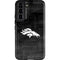 NFL Denver Broncos Black & White Galaxy S22 Pro Case
