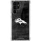 NFL Denver Broncos Black & White Galaxy S22 Ultra Clear Case