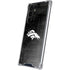NFL Denver Broncos Black & White Galaxy S22 Ultra Clear Case