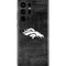 NFL Denver Broncos Black & White Galaxy S22 Ultra Skin