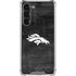 NFL Denver Broncos Black & White Galaxy S23 Plus Clear Case