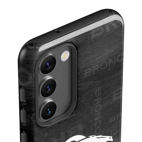 NFL Denver Broncos Black & White Galaxy S23 Pro Case