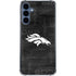 NFL Denver Broncos Black & White Galaxy S24 Clear Case