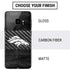 NFL Denver Broncos Black & White Galaxy S9 Skin