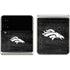 NFL Denver Broncos Black & White Galaxy Z Flip3 5G Skin