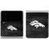 NFL Denver Broncos Black & White Galaxy Z Flip4 5G Skin