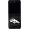 NFL Denver Broncos Black & White Galaxy Z Flip5 5G Skin