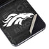 NFL Denver Broncos Black & White Galaxy Z Flip5 5G Skin