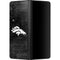 NFL Denver Broncos Black & White Galaxy Z Fold3 5G Skin