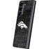 NFL Denver Broncos Black & White Galaxy Z Fold5 5G Skin