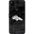 NFL Denver Broncos Black & White Google Pixel 4a Skin