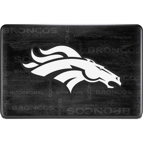 NFL Denver Broncos Black & White Google Pixelbook Go Skin