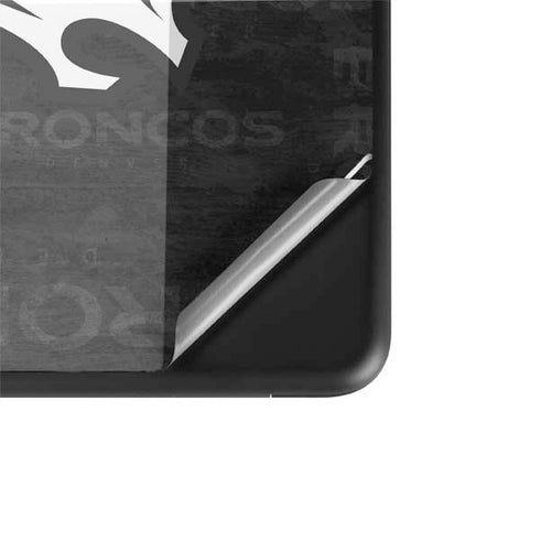 NFL Denver Broncos Black & White Google Pixelbook Go Skin