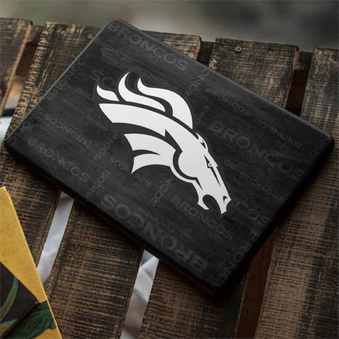 NFL Denver Broncos Black & White Google Pixelbook Go Skin