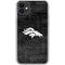 NFL Denver Broncos Black & White iPhone 11 Clear Case