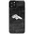 NFL Denver Broncos Black & White iPhone 11 Pro Clear Case