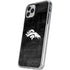 NFL Denver Broncos Black & White iPhone 11 Pro Clear Case
