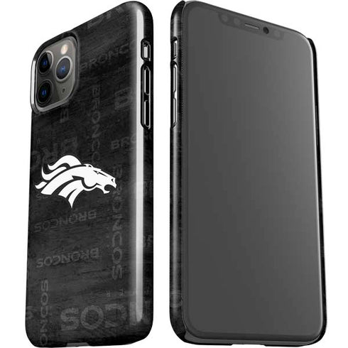 NFL Denver Broncos Black & White iPhone 11 Pro Lite Case