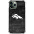 NFL Denver Broncos Black & White iPhone 11 Pro Max Clear Case