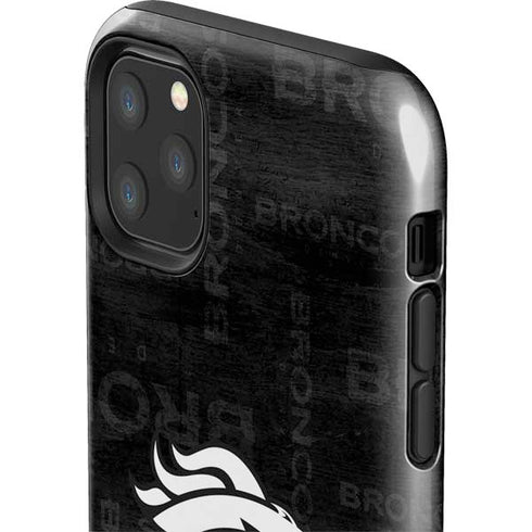 NFL Denver Broncos Black & White iPhone 11 Pro Max Impact Case
