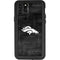 NFL Denver Broncos Black & White iPhone 11 Pro Max Waterproof Case