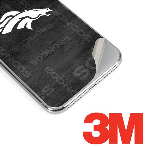 NFL Denver Broncos Black & White iPhone 11 Pro Skin