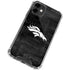 NFL Denver Broncos Black & White iPhone 12 Clear Case