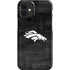 NFL Denver Broncos Black & White iPhone 12 Mini Lite Case