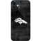 NFL Denver Broncos Black & White iPhone 12 Mini Skin