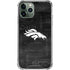 NFL Denver Broncos Black & White iPhone 12 Pro Clear Case