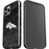 NFL Denver Broncos Black & White iPhone 12 Pro Impact Case