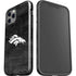 NFL Denver Broncos Black & White iPhone 12 Pro Max Impact Case